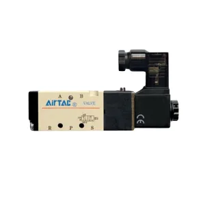 AIRTAC/亚德客 4V300系列电磁阀 4V31010B 两位五通 DIN插座式 接口Rc3/8 DC24V 1个