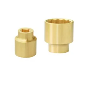 X SPARK/中泊工具 防爆1/2"方套筒头 7104-02-YAL 5/16" 1个