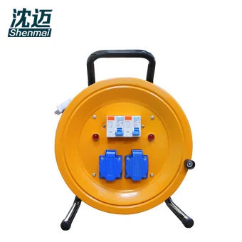 SHENMAI/沈迈 移动托线盘 A04带2×1.5防冻线20m 拖线盘黄色 防冻线红色 1个