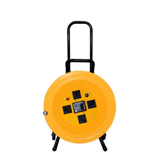 SHENMAI/沈迈 移动托线盘 A03带2×1.5防冻线20m 拖线盘黄色 防冻线红色 1个