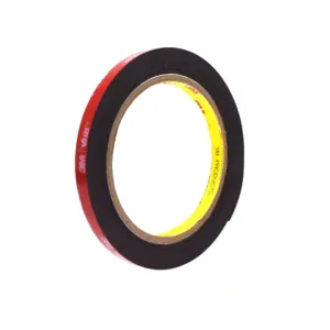 3M VHB多功能强力双面胶 5952 黑色 1.1mm×10mm×3m 1卷