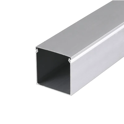YUETONG/月桐 铝合金线槽 50×50mm 长1m 银灰色 1个