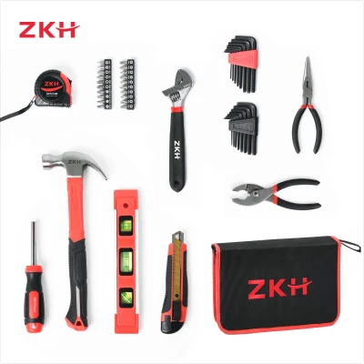 ZKH/震坤行 44件 专业级维修工具组套 HHT-MS44 含高强度布包 1套