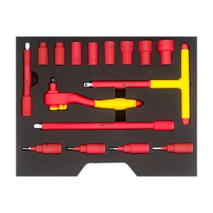 BALANCOM/百炼工具 16件3/8"方绝缘套筒工具组套 V869103 1套