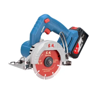 DONGCHENG/东成 20v充电式无刷石材切割机 DCZE125B 20V/4.0Ah 两电一充 1个