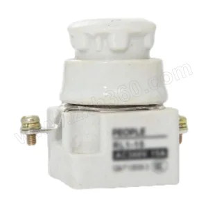 SHAMAN/上海人民电气  螺旋式熔断器 RL1-15 10A 含熔芯 10个 1盒