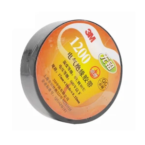 3M 电气绝缘胶带 1200# E 黑色 300 17mm×10yds 1yd=1码=0.9144m 1卷