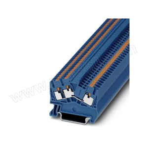 PHOENIX CONTACT/菲尼克斯 直通式接线端子 PTS 2,5-TWIN BU 1盒