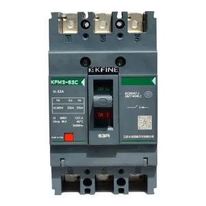 KFINE/大全凯帆 KFM3系列塑壳断路器 KFM3-63C/33002 50A 1个