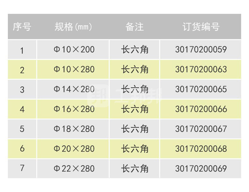 dongcheng/东成 长六角柄电锤钻头 ty